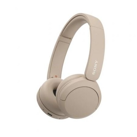 Auriculares inalámbricos sony wh-ch520/ con micrófono/ bluetooth/ beige