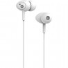 Auriculares intrauditivos sunstech pops/ con micrófono/ jack 3.5/ blancos