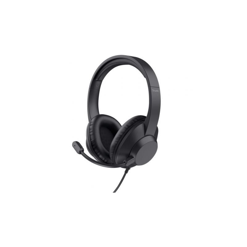 Auriculares trust ayda max usb/ con micrófono/ usb/ negros