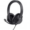 Auriculares trust ayda max usb/ con micrófono/ usb/ negros