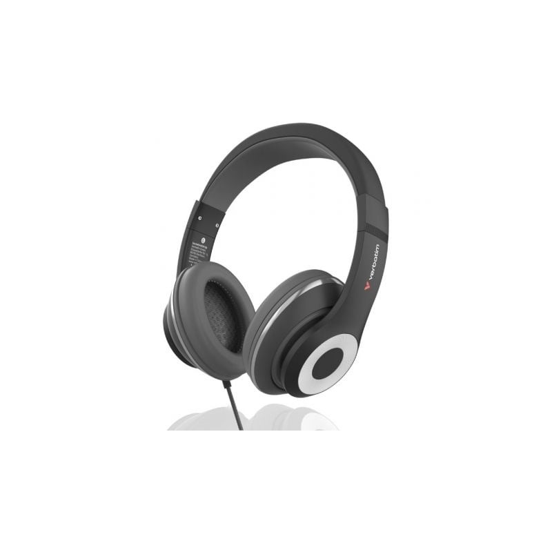 Auriculares verbatim trusound/ con micrófono/ usb tipo-c/ negros
