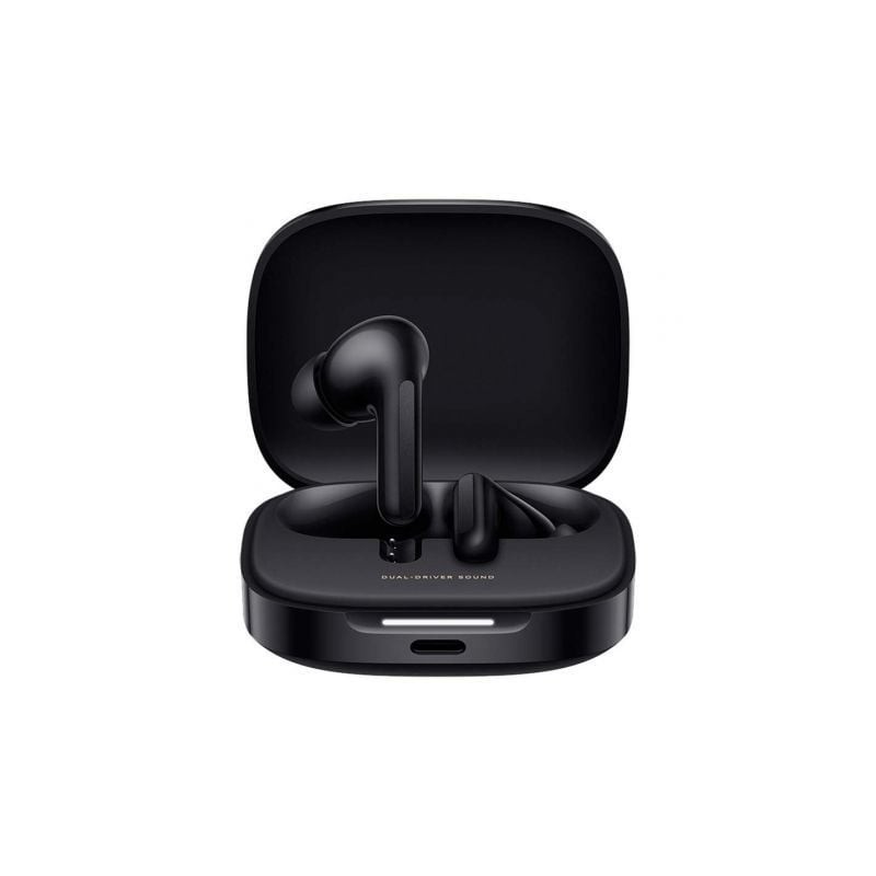 Auriculares bluetooth xiaomi redmi buds 6 con estuche de carga/ autonomía 10h/ negros