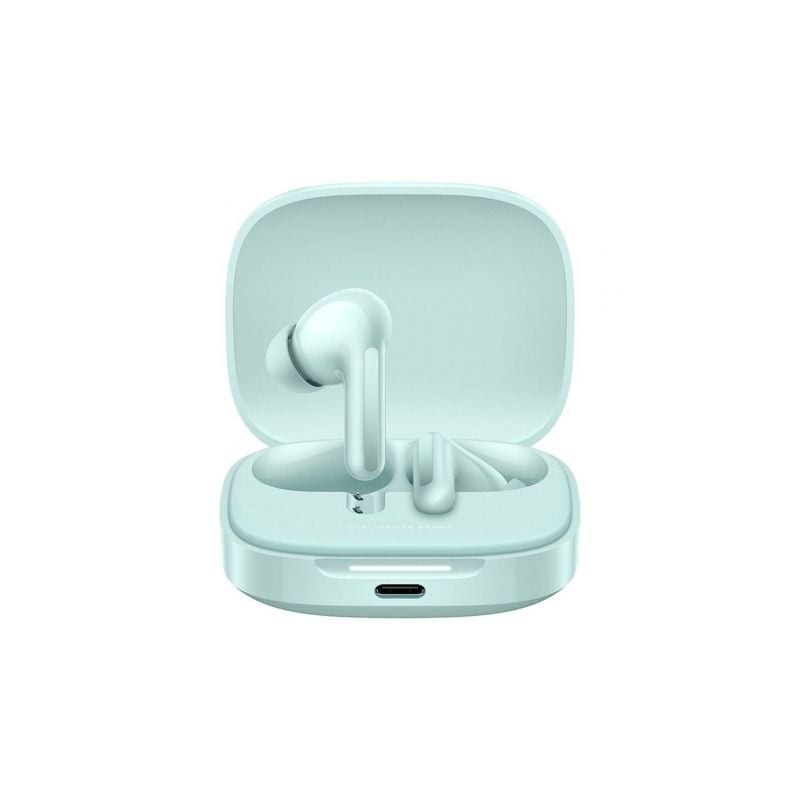 Auriculares bluetooth xiaomi redmi buds 6 con estuche de carga/ autonomía 10h/ verdes