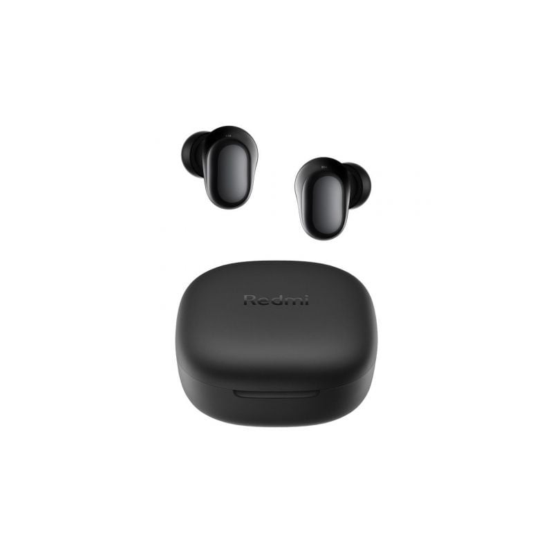 Auriculares bluetooth xiaomi redmi buds 6 play con estuche de carga/ autonomía 7h/ negros