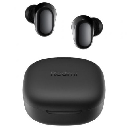 Auriculares bluetooth xiaomi redmi buds 6 play con estuche de carga/ autonomía 7h/ negros