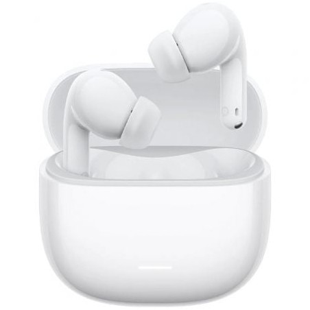 Auriculares bluetooth xiaomi redmi buds 8 lite con estuche de carga/ autonomía 8h/ blancos