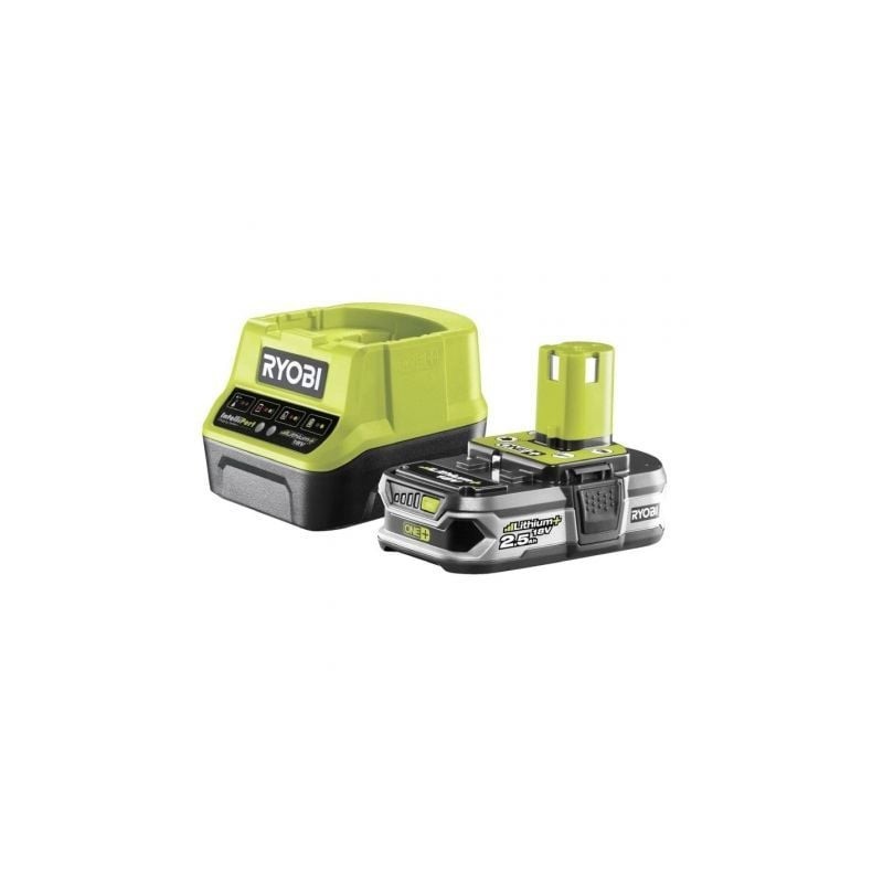 Cargador + batería de litio ryobi one+ rc18120-125/ 18v 2,0ah