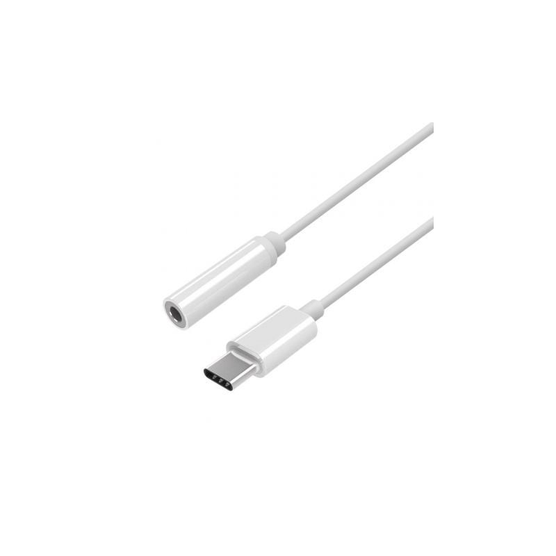 Conversor usb tipo-c aisens a109-0384/ usb tipo-c macho - jack 3.5 hembra