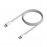 Cable usb 2.0 tipo-c lightning aisens a102-0543/ usb tipo-c macho - lightning macho/ 50cm/ blanco