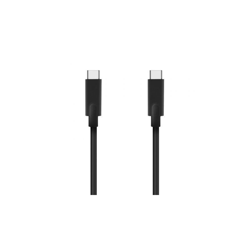 Cable usb 3.2 tipo-c aisens a107-0705 10gbps 5a 100w/ usb tipo-c macho - usb tipo-c macho/ hasta 100w/ 10gbps/ 3m/ negro