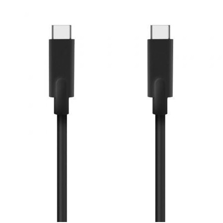 Cable usb 3.2 tipo-c aisens a107-0705 10gbps 5a 100w/ usb tipo-c macho - usb tipo-c macho/ hasta 100w/ 10gbps/ 3m/ negro