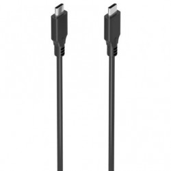 Cable usb 3.2 tipo-c aisens a107-0874 20gbps 5a 100w/ usb tipo-c macho - usb tipo-c macho/ hasta 100w/ 20gbps/ 2m/ gris
