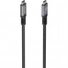 Cable usb 3.2 tipo-c aisens  a107-0992/ usb tipo-c macho - usb tipo-c macho/ hasta 60w/ 5gbps/ 10m/ negro
