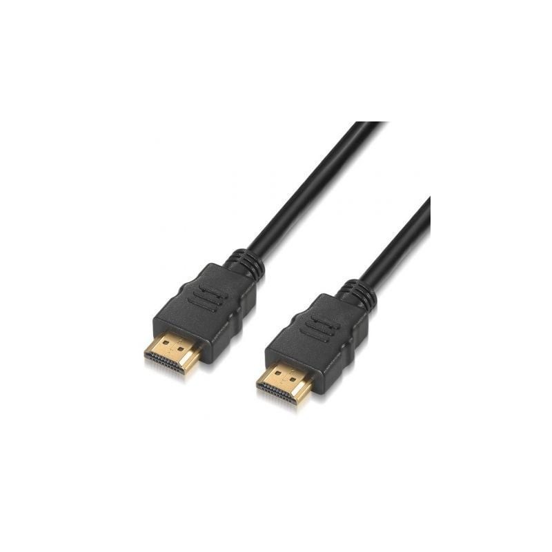 Cable hdmi 2.0 4k aisens a120-0120/ hdmi macho - hdmi macho/ 1.5m/ certificado/ negro