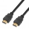 Cable hdmi 2.0 4k aisens a120-0120/ hdmi macho - hdmi macho/ 1.5m/ certificado/ negro