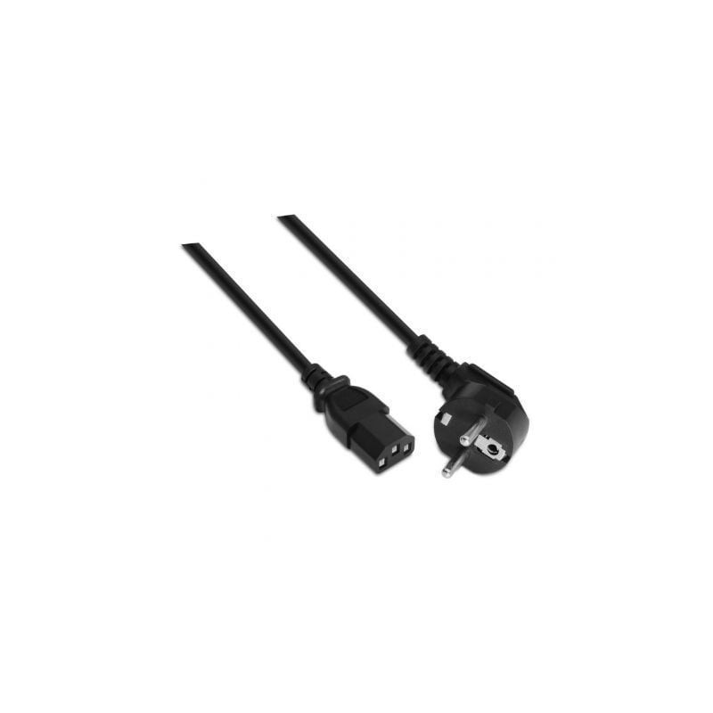 Cable alimentación para cpu aisens a132-0170/ cee7 macho - c13 hembra/ hasta 1500w/ 10m