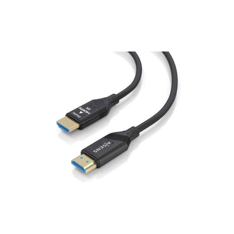 Cable hdmi 2.1 aoc 8k aisens a153-0933/ hdmi macho - hdmi macho/ 10m/ negro