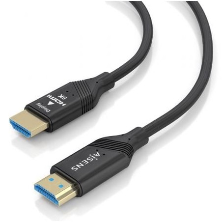 Cable hdmi 2.1 aoc 8k aisens a153-0933/ hdmi macho - hdmi macho/ 10m/ negro