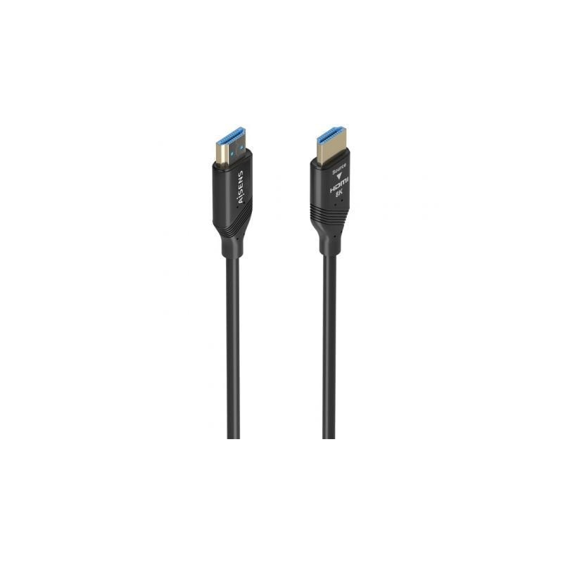 Cable hdmi 2.1 aoc 8k aisens a153-0935/ hdmi macho - hdmi macho/ 20m/ negro