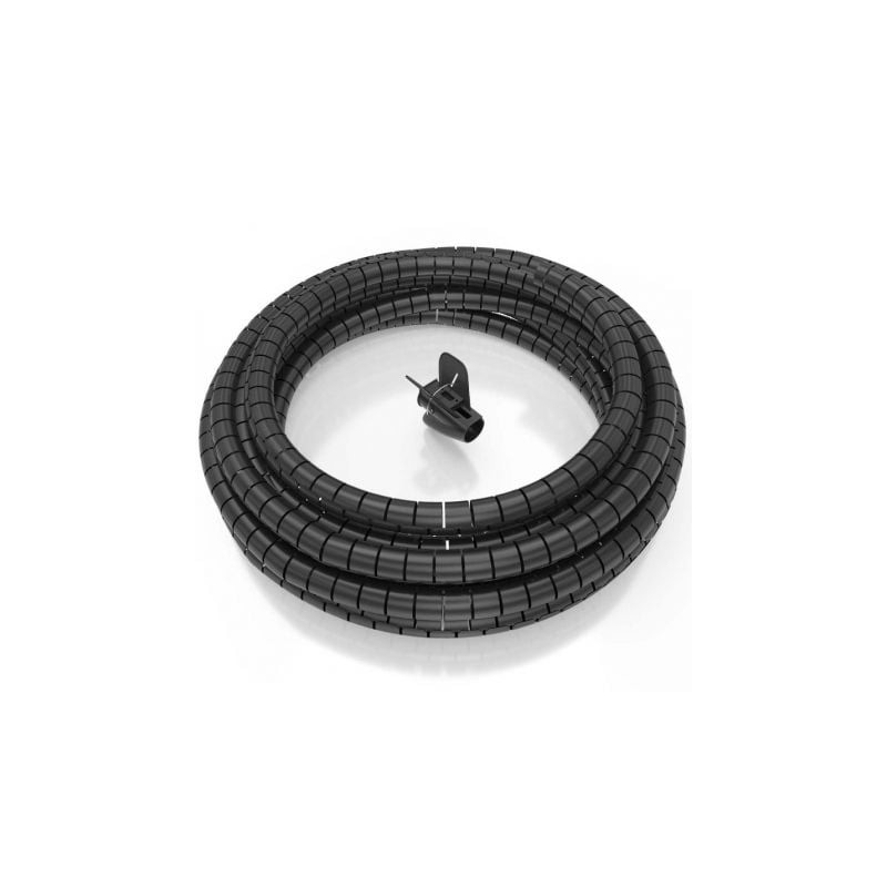 Organizador de cables en espiral aisens a151-0900/ 10m