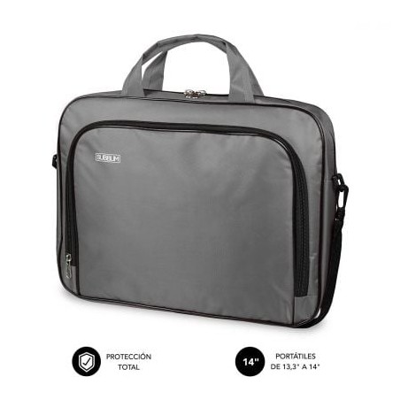 Maletín subblim oxford para portátiles hasta 14'/ gris