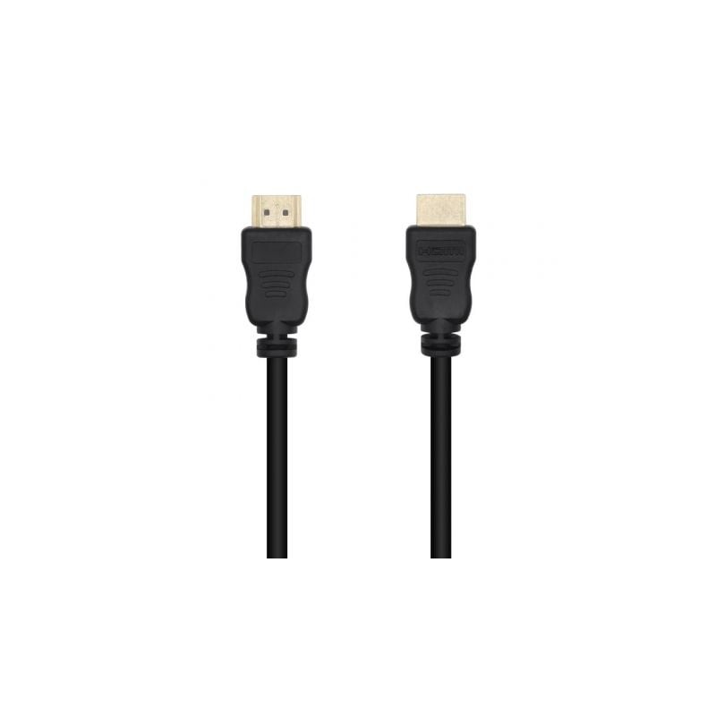 Cable hdmi 1.4 14+1 ccs aisens a119-0530/ hdmi macho - hdmi macho/ 2m/ negro