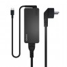 Cargador de portátil aisens asch-1pd65d-bk/ 1xusb tipo-c/ 65w/ automatico/ voltaje 5-20v