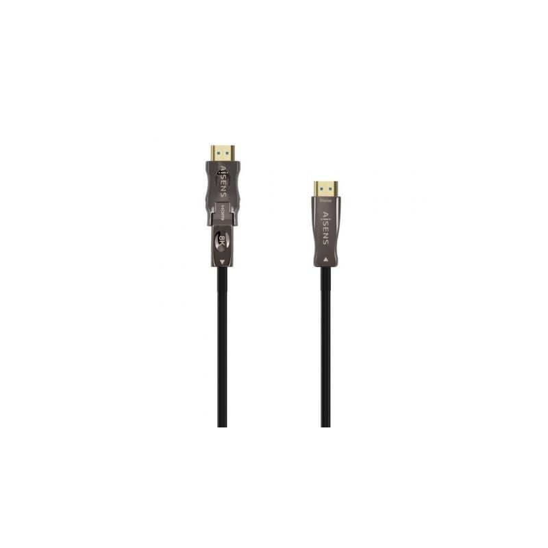 Cable hdmi 2.1 aoc 8k desmontable aisens a153-0644/ hdmi macho / d macho - hdmi macho/ 15m/ negro
