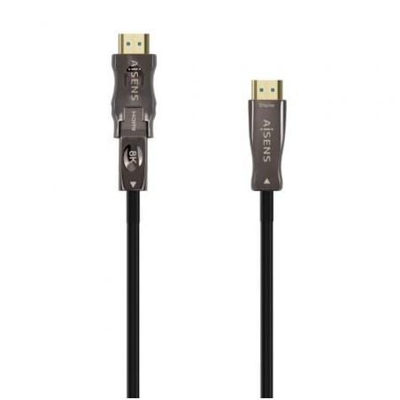 Cable hdmi 2.1 aoc 8k desmontable aisens a153-0645/ hdmi macho / d macho - hdmi macho/ 20m/ negro