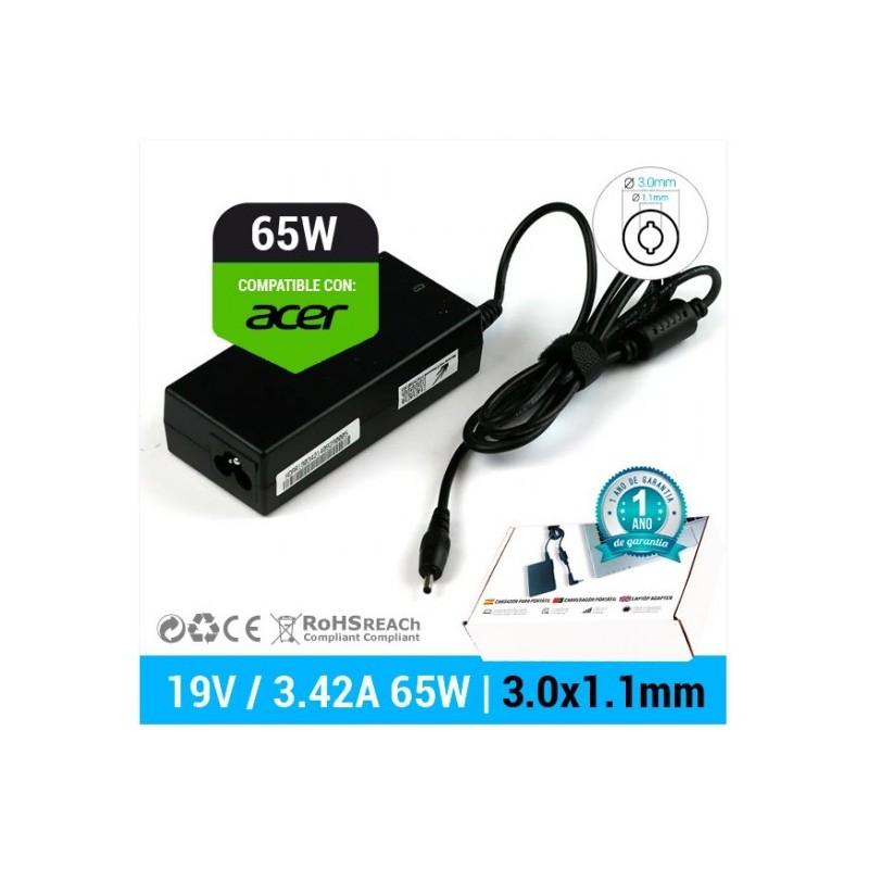 Acer p215-53 cargador compatible