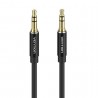 Cable estéreo vention baxbd/ jack 3.5 macho - jack 3.5 macho/ 50cm/ negro