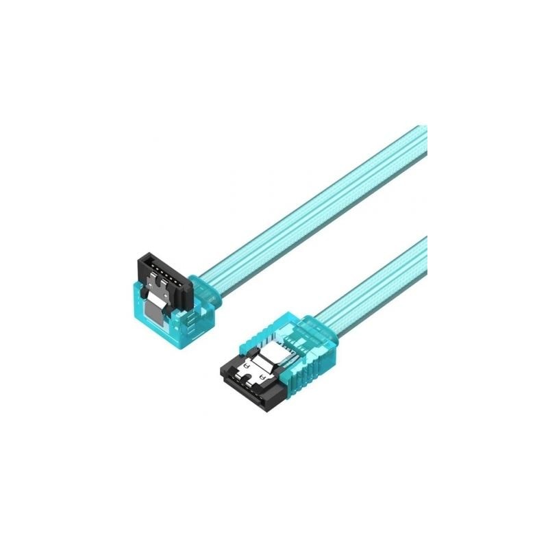 Cable sata vention kddsd/ sata hembra - sata hembra/ 50cm/ azul