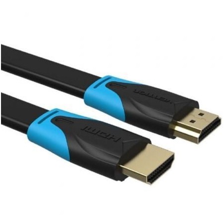 Cable hdmi 2.0 4k vention vaa-b02-l100/ hdmi macho - hdmi macho/ 1m/ negro
