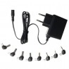 Cargador de ca/cc fonestar ad-520f/ 10w/ 8 conectores/ voltaje 5v