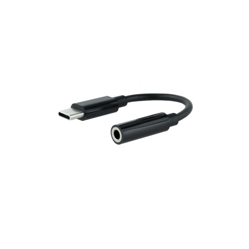 Conversor usb tipo-c nanocable 10.24.1205/ usb tipo-c macho - jack 3.5 hembra