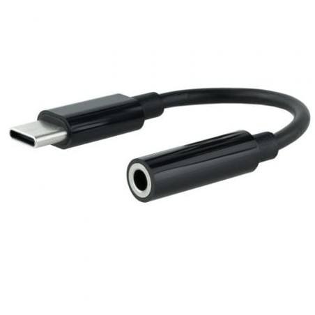 Conversor usb tipo-c nanocable 10.24.1205/ usb tipo-c macho - jack 3.5 hembra