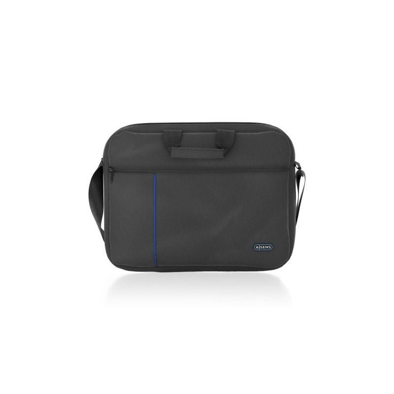 Maletín aisens asbg-bc021-bk para portátiles hasta 15.6'/ negro