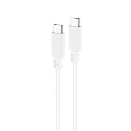 Cable usb 2.0 tipo-c nanocable 10.01.2301-l150-w/ usb tipo-c macho - usb tipo-c macho/ 480mbps/ 1.5m/ blanco