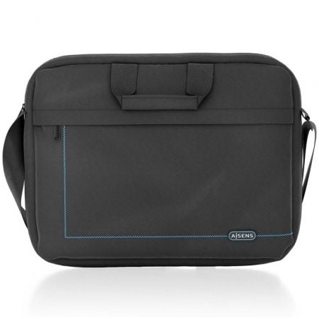 Maletín aisens asbg-bc022-bk para portátiles hasta 15.6'/ negro