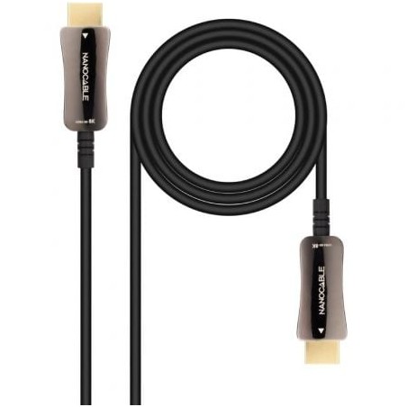 Cable hdmi 2.1 aoc 8k nanocable 10.15.2110/ hdmi macho - hdmi macho/ 10m/ negro