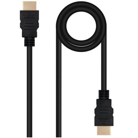 Cable hdmi 2.0 4k nanocable 10.15.3803/ hdmi macho - hdmi macho/ 3m/ negro