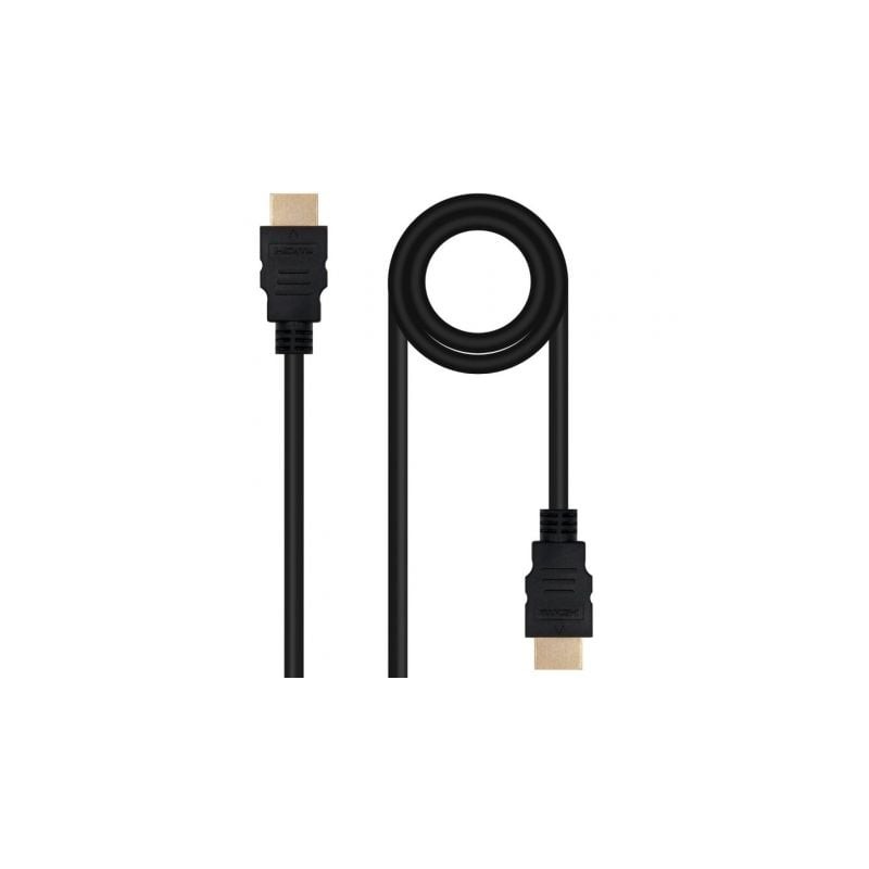 Cable hdmi 2.0 4k nanocable 10.15.3807/ hdmi macho - hdmi macho/ 7m/ negro