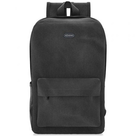 Mochila aisens asbg-bp080-bk para portátiles hasta 15.6'/ negro