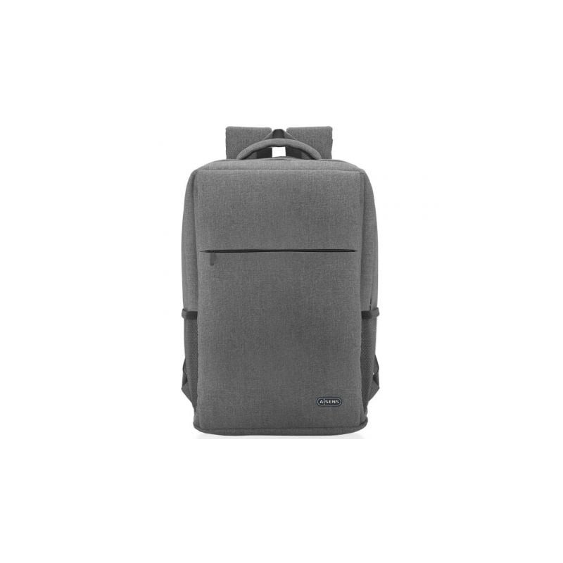Mochila aisens asbg-bp081-gr para portátiles hasta 17'/ gris