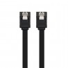 Cable sata iii nanocable 10.18.1001-bk/ 50cm/ negro