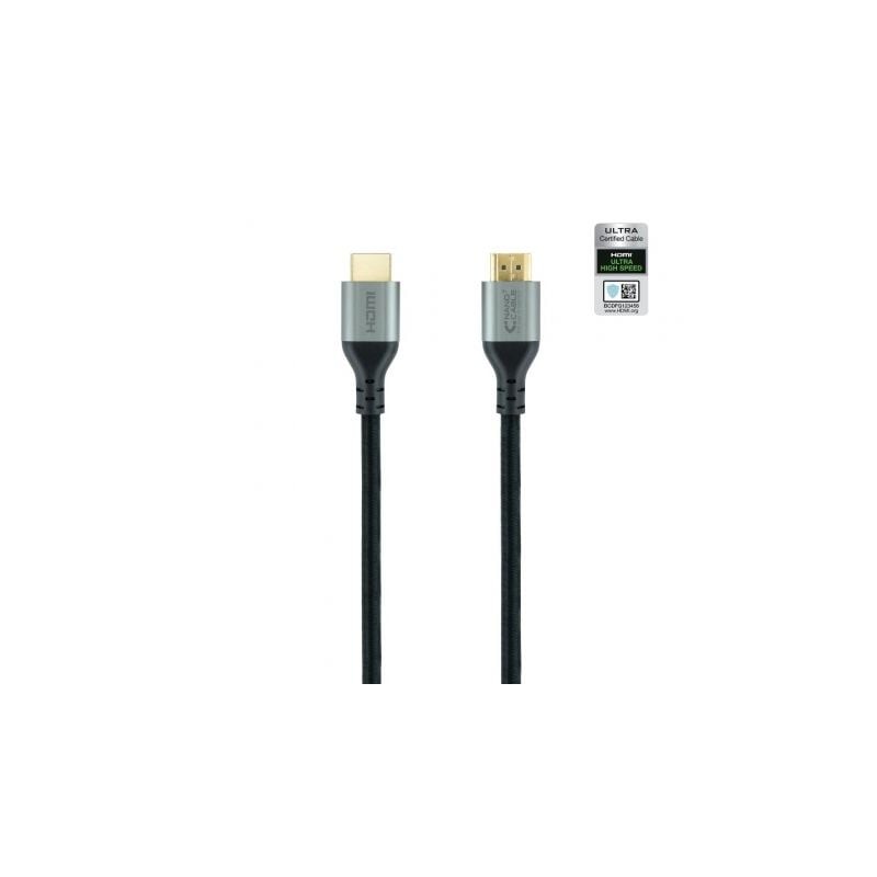 Cable hdmi 2.1 8k nanocable 10.15.8102/ hdmi macho - hdmi macho/ 2m/ certificado/ negro