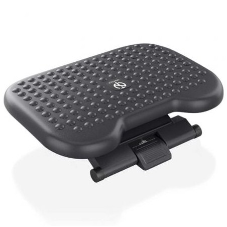 Reposapiés ergonómico/ inclinable/ ajustable aisens frt02-267/ 46 x 18cm