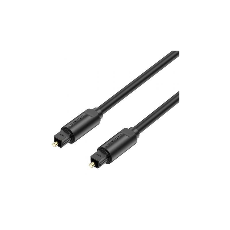 Cable de audio de fibra óptica vention baebh/ 2m/ negro