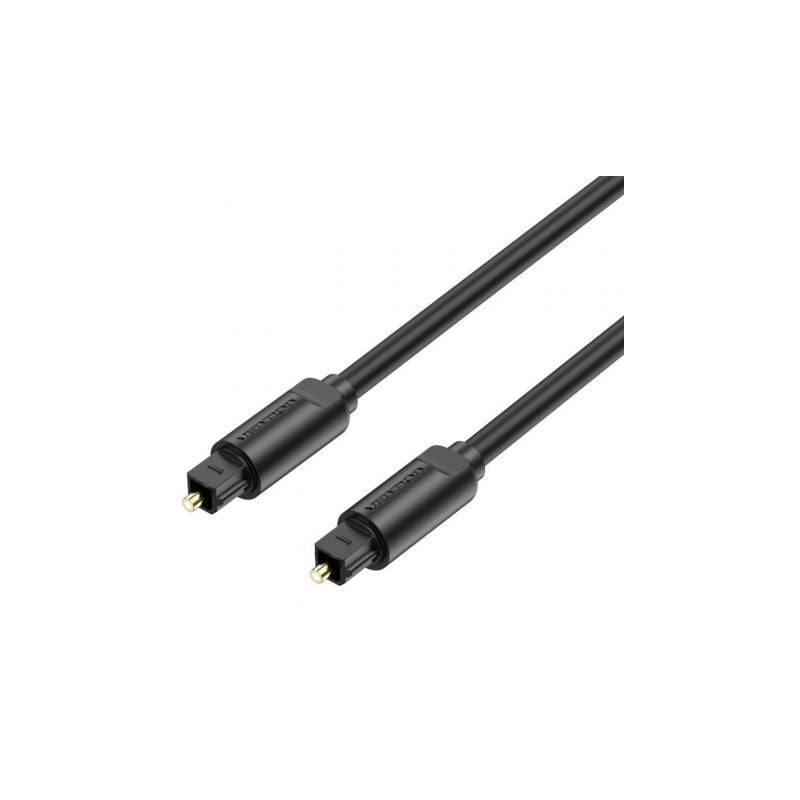 Cable de audio de fibra óptica vention baebi/ 3m/ negro