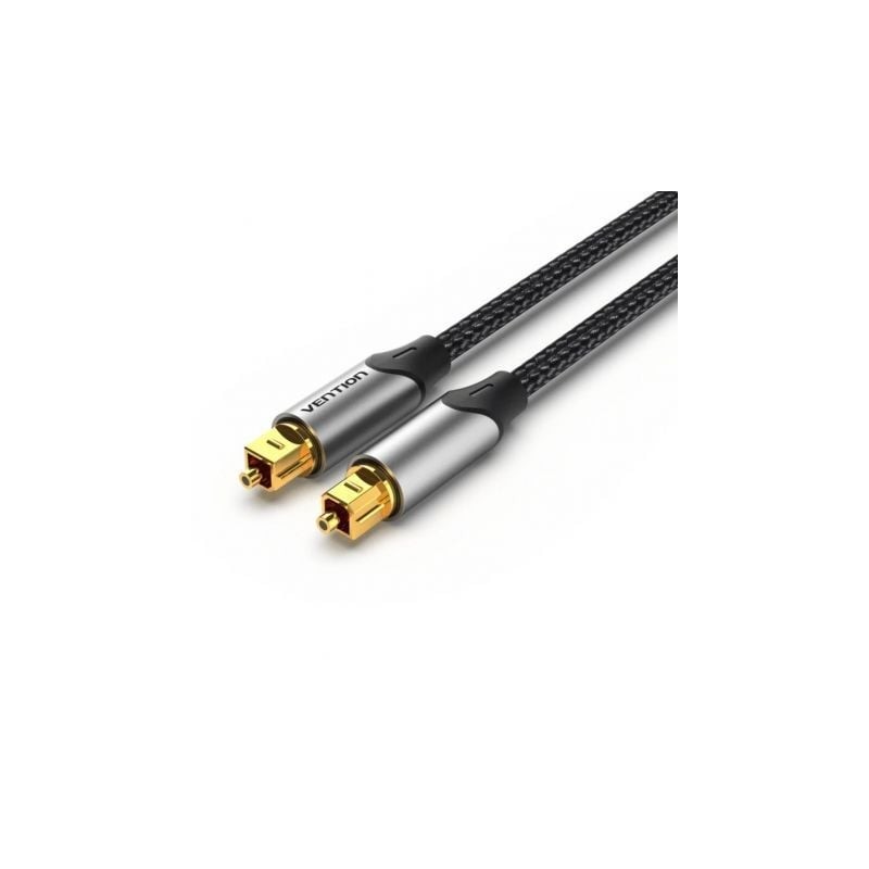 Cable de audio de fibra óptica vention bavhg/ 1.5m/ gris